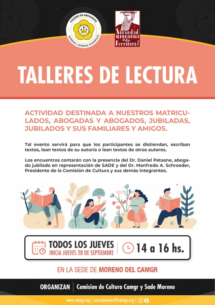 TALLERES DE LECTURA